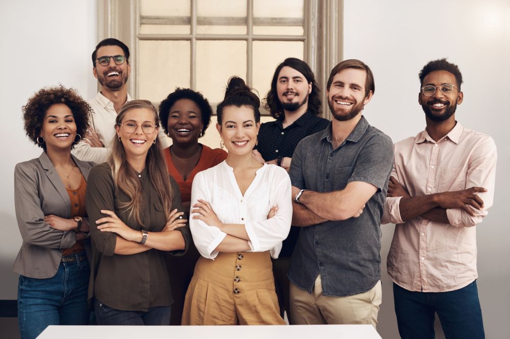 A group of staff at Up North